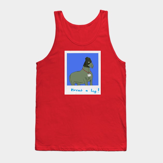 Your Homie Horse Tank Top by Djoe's Gallery